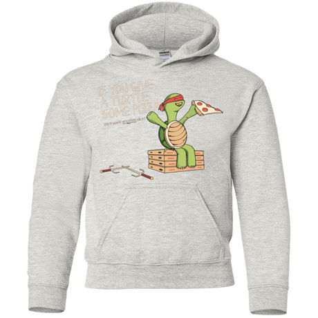 Sweatshirts Ash / YS Give a Turtle Youth Hoodie