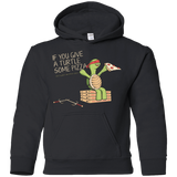 Sweatshirts Black / YS Give a Turtle Youth Hoodie
