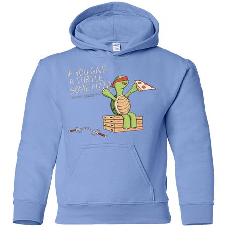 Sweatshirts Carolina Blue / YS Give a Turtle Youth Hoodie