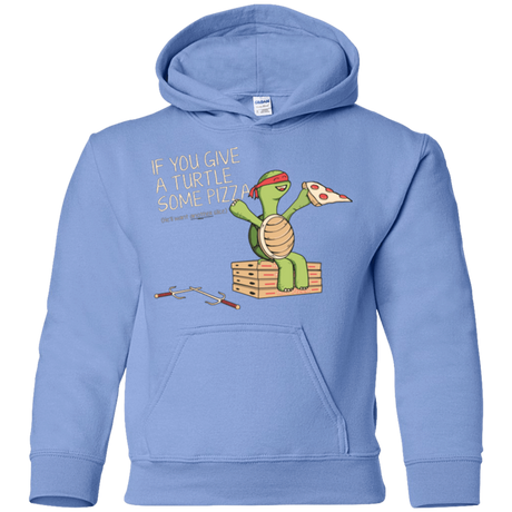 Sweatshirts Carolina Blue / YS Give a Turtle Youth Hoodie