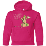 Sweatshirts Heliconia / YS Give a Turtle Youth Hoodie