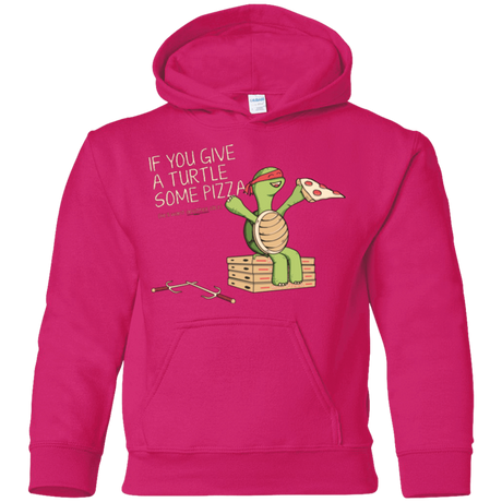 Sweatshirts Heliconia / YS Give a Turtle Youth Hoodie