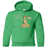 Sweatshirts Irish Green / YS Give a Turtle Youth Hoodie