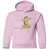 Sweatshirts Light Pink / YS Give a Turtle Youth Hoodie