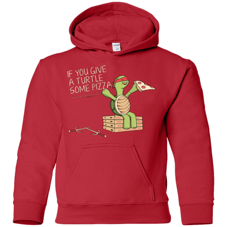 Sweatshirts Red / YS Give a Turtle Youth Hoodie