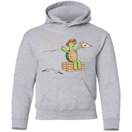 Sweatshirts Sport Grey / YS Give a Turtle Youth Hoodie