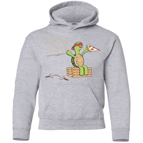 Sweatshirts Sport Grey / YS Give a Turtle Youth Hoodie