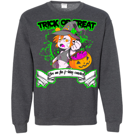 Sweatshirts Dark Heather / Small Give me the Candies Crewneck Sweatshirt