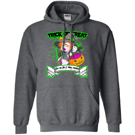 Sweatshirts Dark Heather / Small Give me the Candies Pullover Hoodie