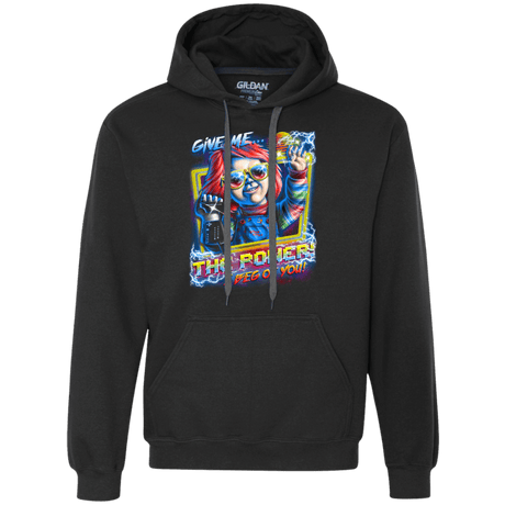 Sweatshirts Black / Small Give me the Power Premium Fleece Hoodie