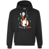 Sweatshirts Black / S Giving a Fox Premium Fleece Hoodie