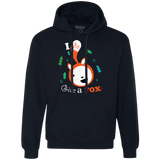 Sweatshirts Navy / S Giving a Fox Premium Fleece Hoodie
