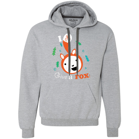 Sweatshirts Sport Grey / S Giving a Fox Premium Fleece Hoodie