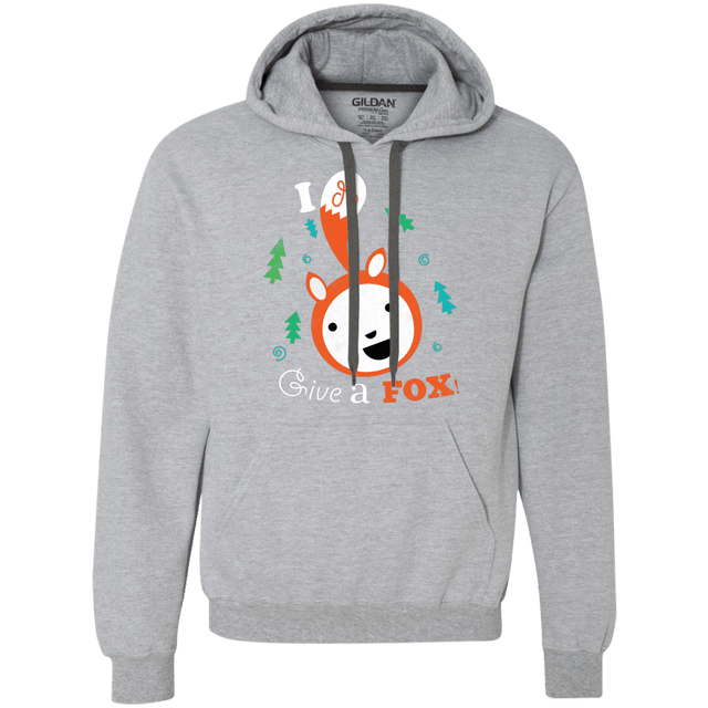 Sweatshirts Sport Grey / S Giving a Fox Premium Fleece Hoodie