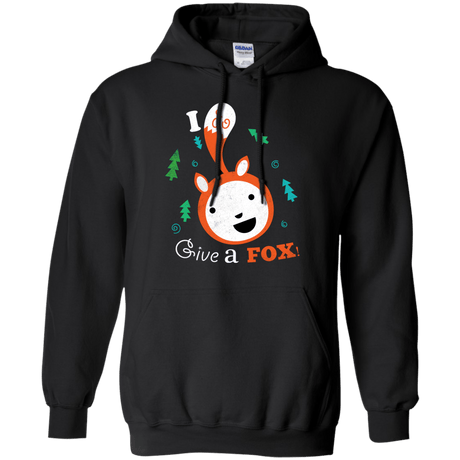 Sweatshirts Black / S Giving a Fox Pullover Hoodie