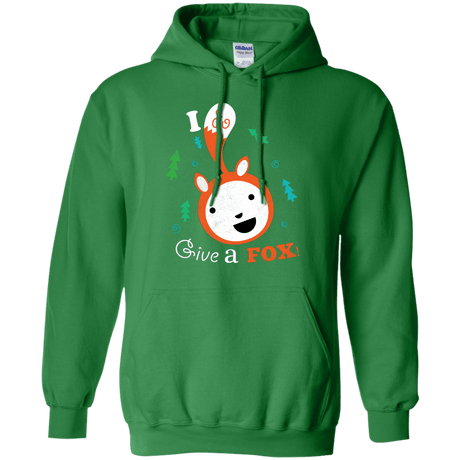Sweatshirts Irish Green / S Giving a Fox Pullover Hoodie