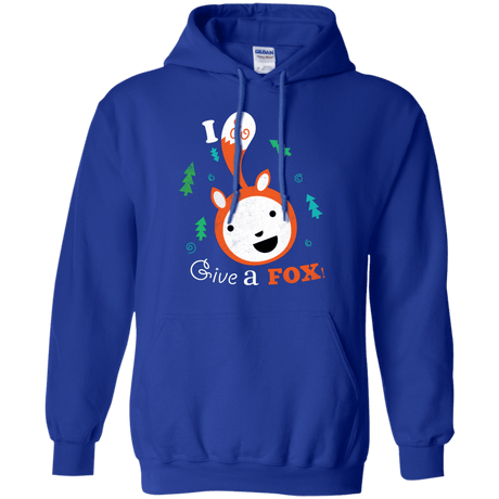 Sweatshirts Royal / S Giving a Fox Pullover Hoodie