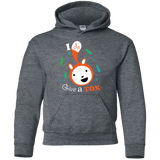 Sweatshirts Dark Heather / YS Giving a Fox Youth Hoodie