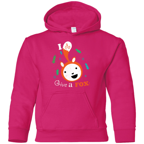 Sweatshirts Heliconia / YS Giving a Fox Youth Hoodie