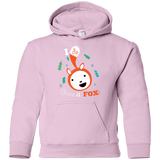 Sweatshirts Light Pink / YS Giving a Fox Youth Hoodie