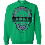 Sweatshirts Irish Green / S Glitch Joke Crewneck Sweatshirt