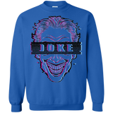 Sweatshirts Royal / S Glitch Joke Crewneck Sweatshirt