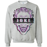 Sweatshirts Sport Grey / S Glitch Joke Crewneck Sweatshirt