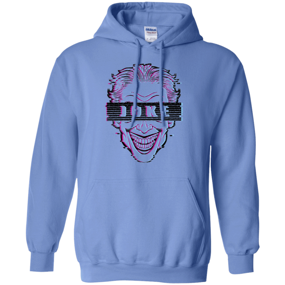 Sweatshirts Carolina Blue / S Glitch Joke Pullover Hoodie