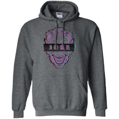 Sweatshirts Dark Heather / S Glitch Joke Pullover Hoodie