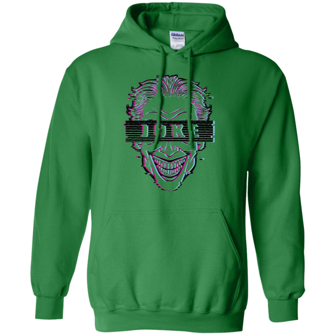 Sweatshirts Irish Green / S Glitch Joke Pullover Hoodie