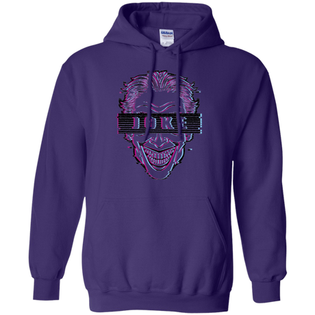 Sweatshirts Purple / S Glitch Joke Pullover Hoodie