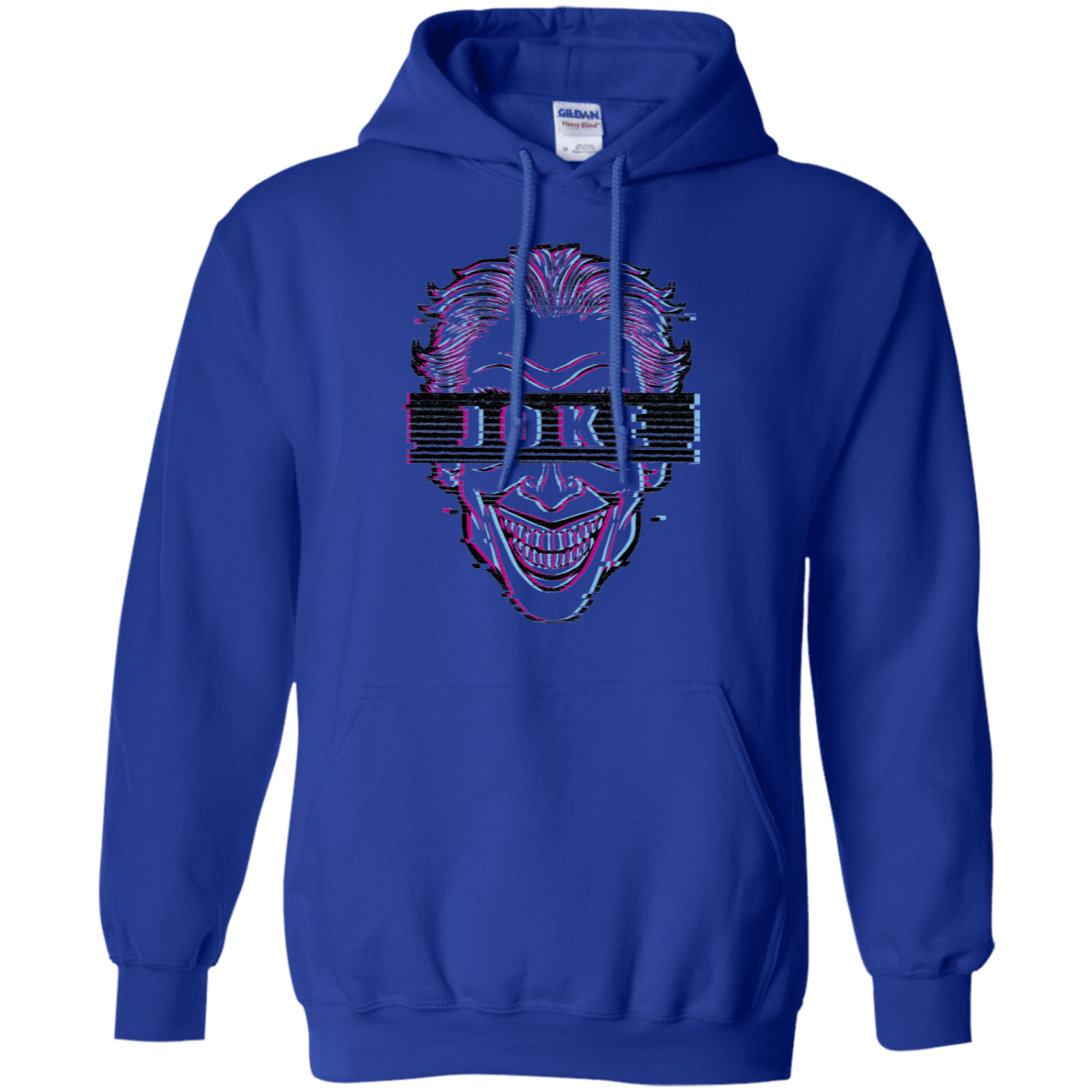 Sweatshirts Royal / S Glitch Joke Pullover Hoodie