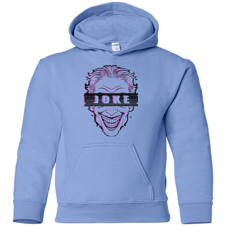 Sweatshirts Carolina Blue / YS Glitch Joke Youth Hoodie