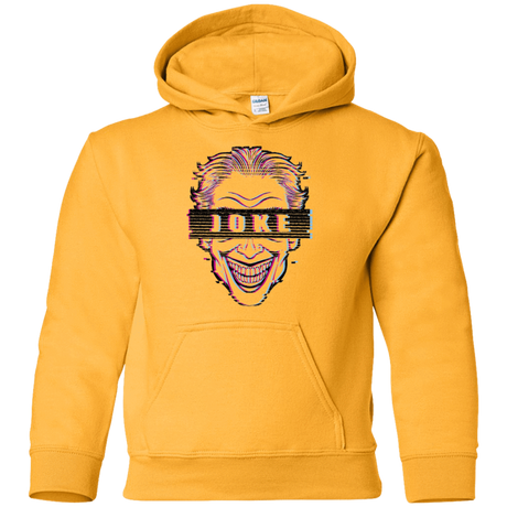 Sweatshirts Gold / YS Glitch Joke Youth Hoodie