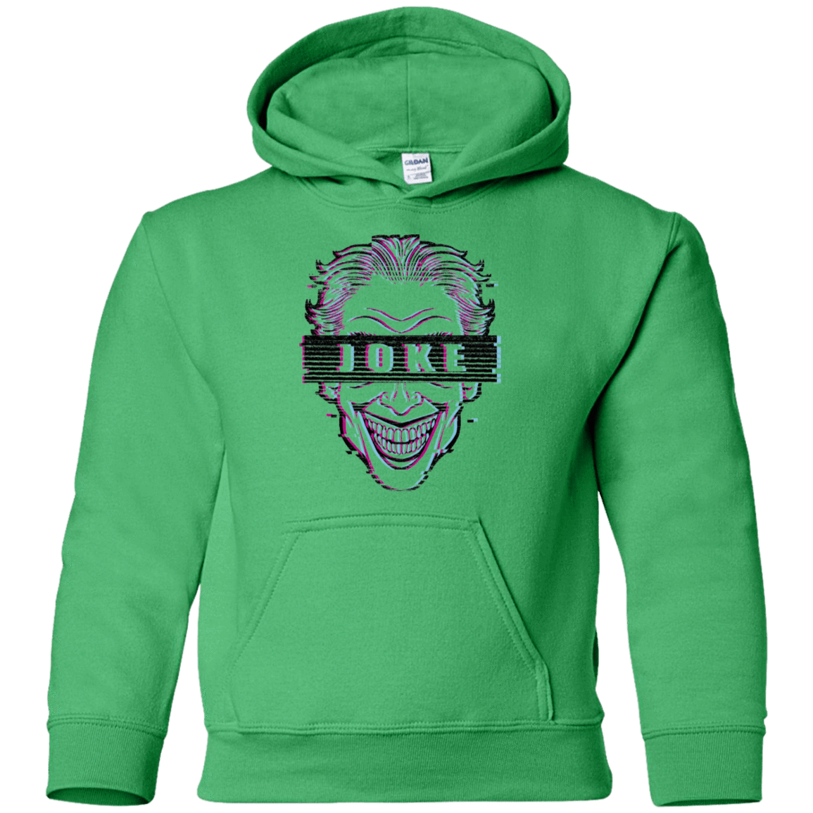 Sweatshirts Irish Green / YS Glitch Joke Youth Hoodie