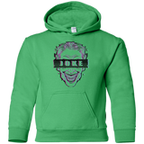 Sweatshirts Irish Green / YS Glitch Joke Youth Hoodie