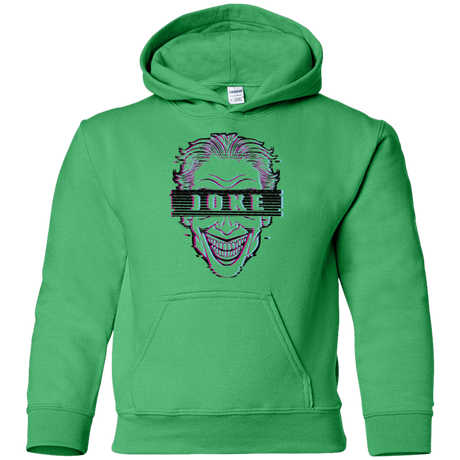 Sweatshirts Irish Green / YS Glitch Joke Youth Hoodie