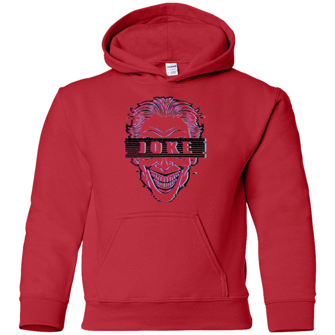 Sweatshirts Red / YS Glitch Joke Youth Hoodie