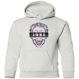 Sweatshirts White / YS Glitch Joke Youth Hoodie