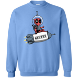 Sweatshirts Carolina Blue / S Gluten No More Crewneck Sweatshirt