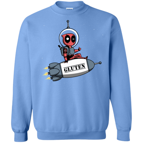 Sweatshirts Carolina Blue / S Gluten No More Crewneck Sweatshirt