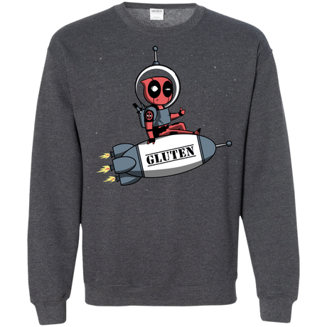 Sweatshirts Dark Heather / S Gluten No More Crewneck Sweatshirt