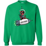 Sweatshirts Irish Green / S Gluten No More Crewneck Sweatshirt