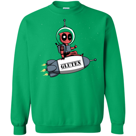 Sweatshirts Irish Green / S Gluten No More Crewneck Sweatshirt