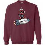 Sweatshirts Maroon / S Gluten No More Crewneck Sweatshirt