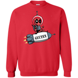 Sweatshirts Red / S Gluten No More Crewneck Sweatshirt