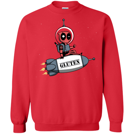 Sweatshirts Red / S Gluten No More Crewneck Sweatshirt