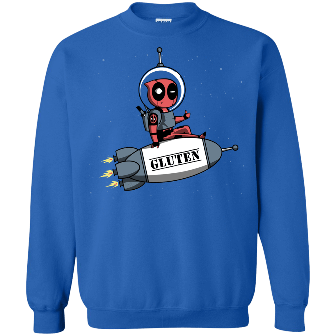 Sweatshirts Royal / S Gluten No More Crewneck Sweatshirt