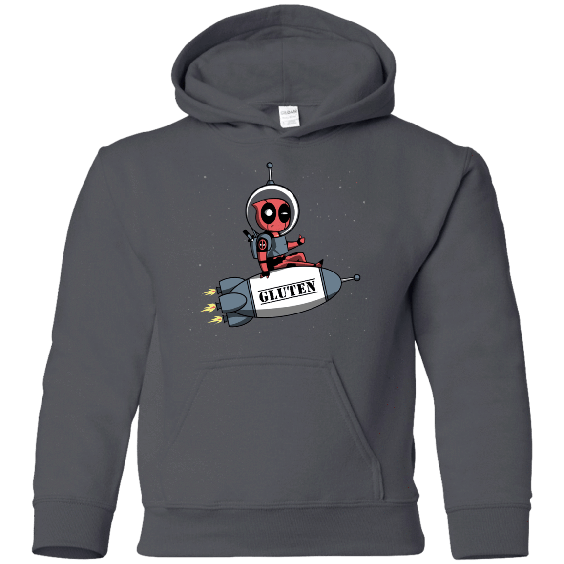 Sweatshirts Charcoal / YS Gluten No More Youth Hoodie