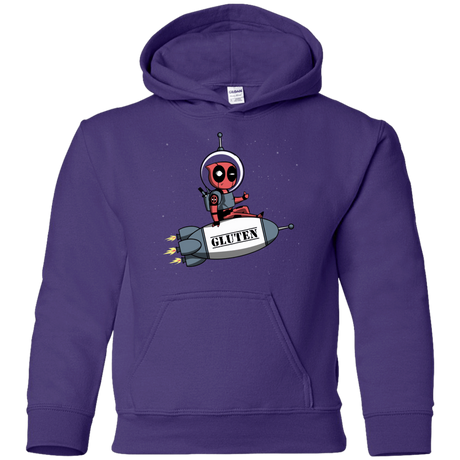 Sweatshirts Purple / YS Gluten No More Youth Hoodie